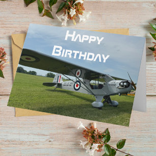 Carte Photo d'avion, Cool Aviation Pilote Anniversaire