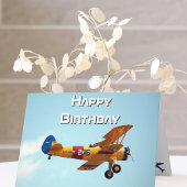 Carte Photo d'avion, Cool Aviation Pilote Anniversaire