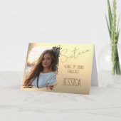 Carte photo de 16e anniversaire (Devant)