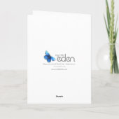 Carte photo de 8e anniversaire de mariage en bronz (Dos)