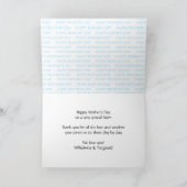 Carte Photo de Bonne Fête des Mères Moderne TU ES INCROY (Intérieur)