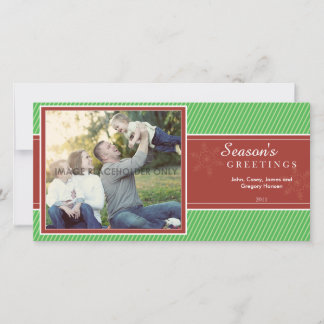 Carte photo de Bonnes Fêtes