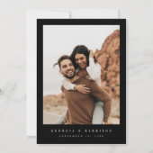 Carte photo de calendrier de sauvegarde de date de (Dos)