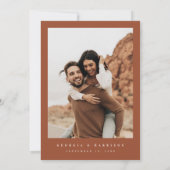 Carte photo de calendrier de sauvegarde de date de (Dos)