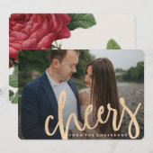 Carte photo de Cheers Chatoyants (Devant / Derrière)