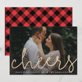 Carte photo de Cheers Chatoyants (Devant / Derrière)