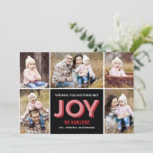 Carte photo de collage des moments de fête (Debout devant)