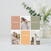 Carte Photo de collection familiale | Merci béni Gratefu (Debout devant)