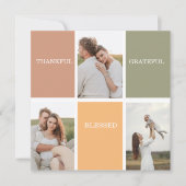 Carte Photo de collection familiale | Merci béni Gratefu (Devant)