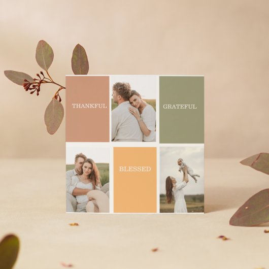 Carte Photo de collection familiale | Merci béni Gratefu