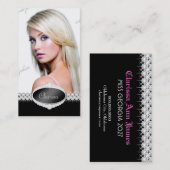 Carte photo de concours de beauté de bonheur de (Devant / Derrière)