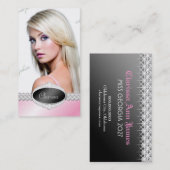 Carte photo de concours de beauté de rose de (Devant / Derrière)