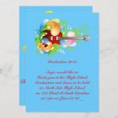 Carte photo de danse du secondaire (Devant / Derrière)