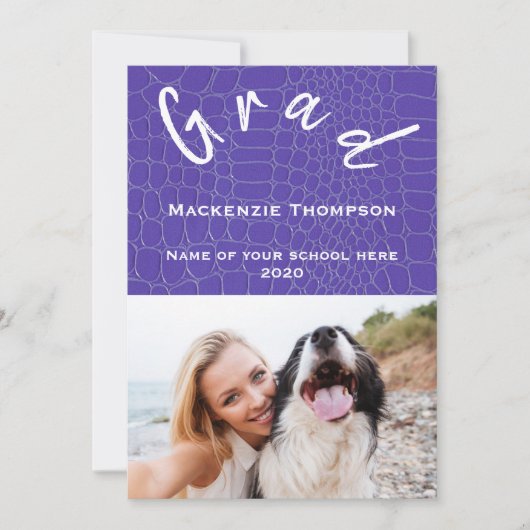 Carte photo de diplôme (Devant)