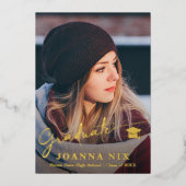 Carte photo de diplôme (Recto)