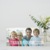 Carte photo de famille de Merci (Debout devant)