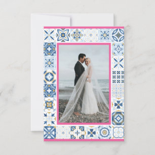 Carte photo de Fête des mariées personnalisé pour