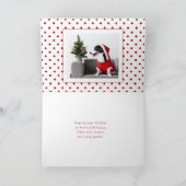 Carte Photo de fête mignonne de la typographie | de (Intérieur)