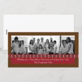 Carte photo de fêtes (Devant / Derrière)