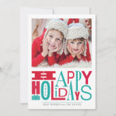 Carte photo de fêtes (Devant)