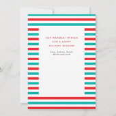 Carte photo de fêtes (Dos)