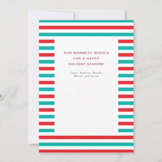 Carte photo de fêtes (Dos)