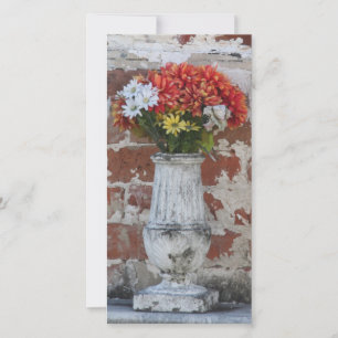 Carte photo de fleurs