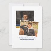 Carte photo de grade de Varsity contemporain (Dos)