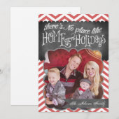 carte photo de Jacquard de tableau de bord XMAS de (Devant / Derrière)