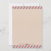 Carte photo de jour férié (Dos)