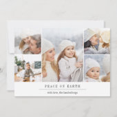 Carte photo de jour férié moderne avec message mod (Devant)