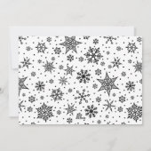 Carte photo de jour férié moderne avec message mod (Dos)