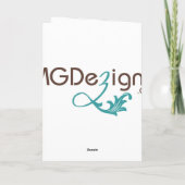 carte photo de jour fleurie colorée (Dos)