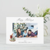 Carte Photo de Joyeuses Fêtes - WH (Debout devant)