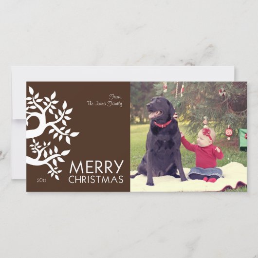 Carte photo de Joyeux Noël (Devant)