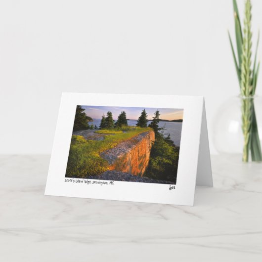 Carte photo de la corniche de Scott (Devant)