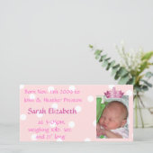 Carte photo de la couronne rose (Debout devant)