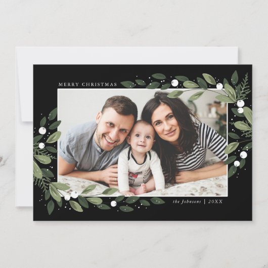 Carte photo de la couronne verte (Devant)