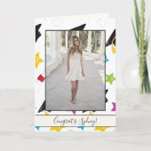 Carte Photo de la fête de la graduation (Devant)