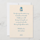 Carte photo de la fête des mères de canneberges do (Dos)