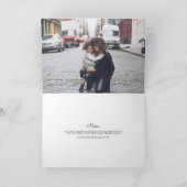 Carte photo de la Fête des mères de fleurs sombres (Intérieur)