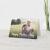 Carte photo de la fête des mères pour grand-mère (Devant)