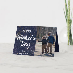 Carte photo de la Fête des Mères Starry Nigh