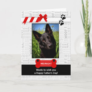 Carte Photo de la Fête des pères de divertissement de ch