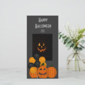 Carte photo de la fête d'Halloween (Debout devant)