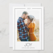 Carte photo de la fête moderne (Devant)