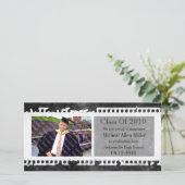 Carte photo de la Graduation Grunge du Film Noir (Debout devant)