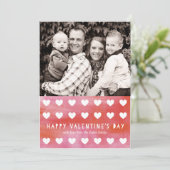 Carte photo de la Journée des Valentines pour la c (Debout devant)