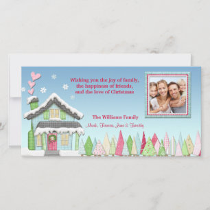 Carte photo de la maison de vacances Snowy