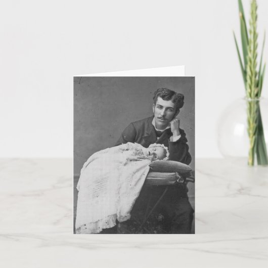 Carte Photo de la mort de l'ère victorienne (Devant)